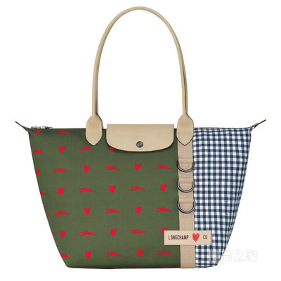 Longchamp x EU L 号购物袋 - 彩色