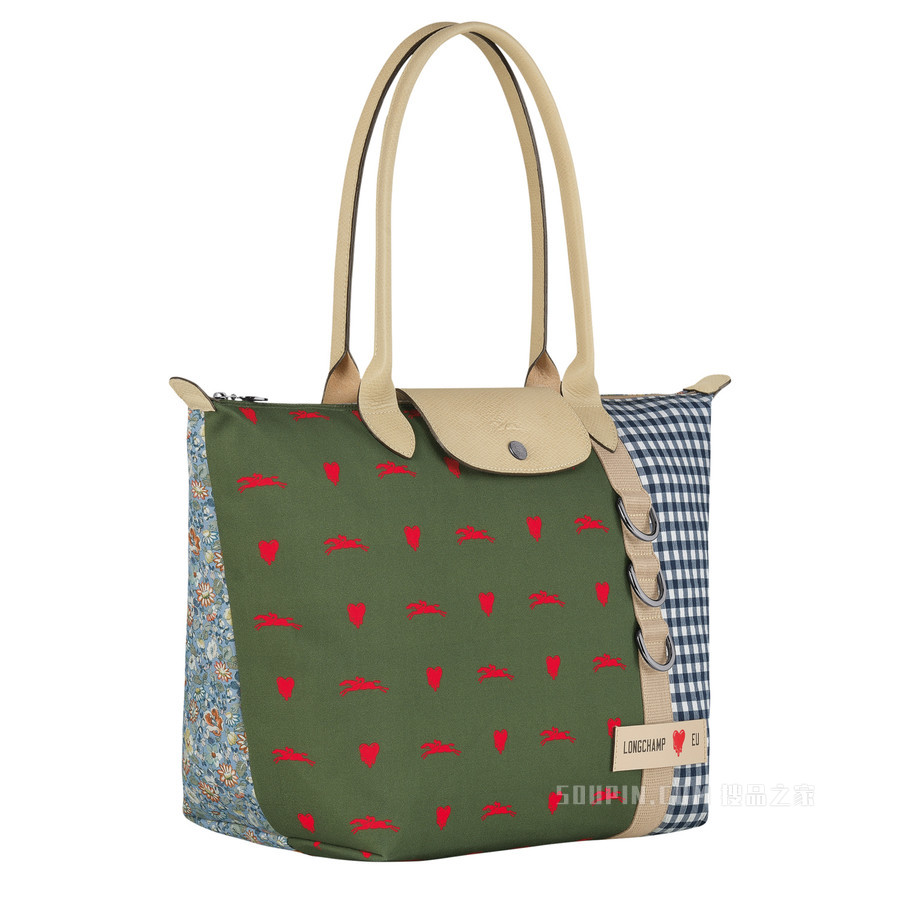 Longchamp x EU L 号购物袋 - 彩色
