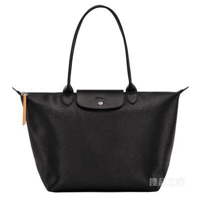 Le Pliage City L 号购物袋 - 黑色