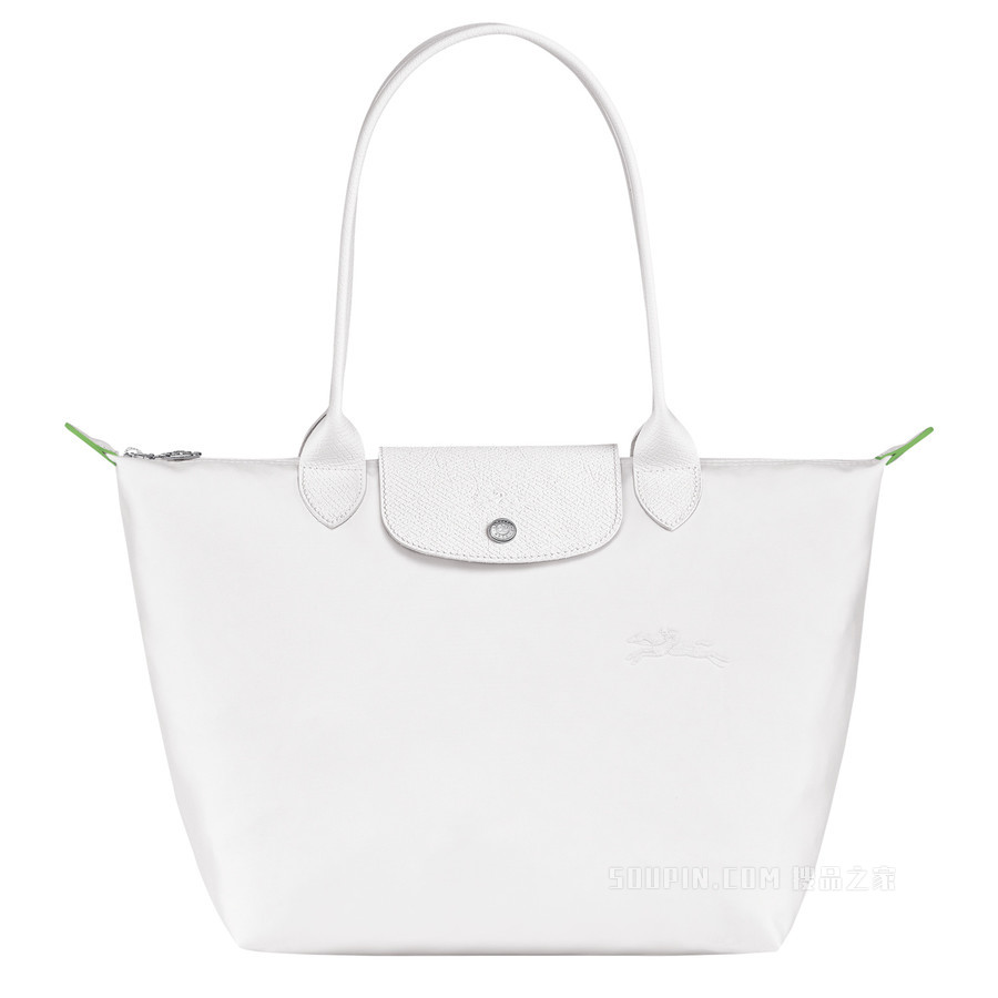 Le Pliage Green 单肩包小号 - 白色