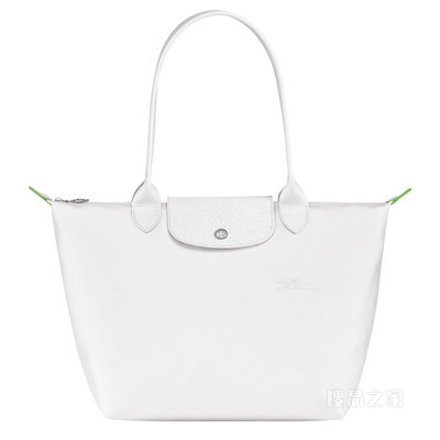 Le Pliage Green 单肩包小号 - 白色