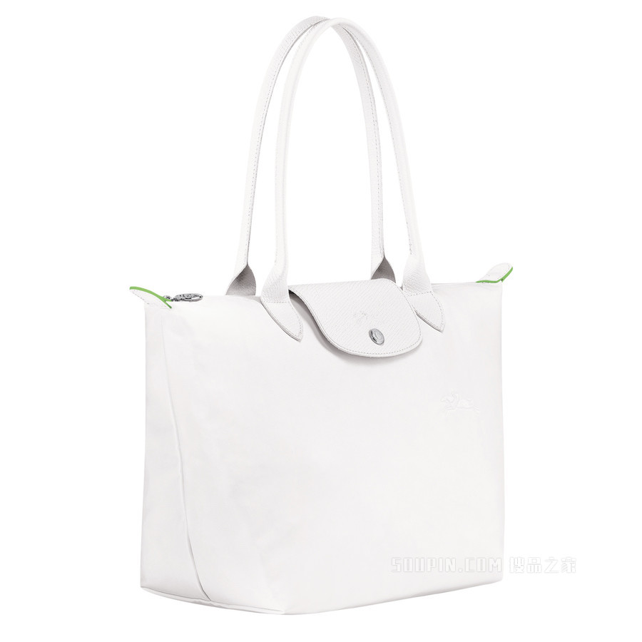 Le Pliage Green 单肩包小号 - 白色
