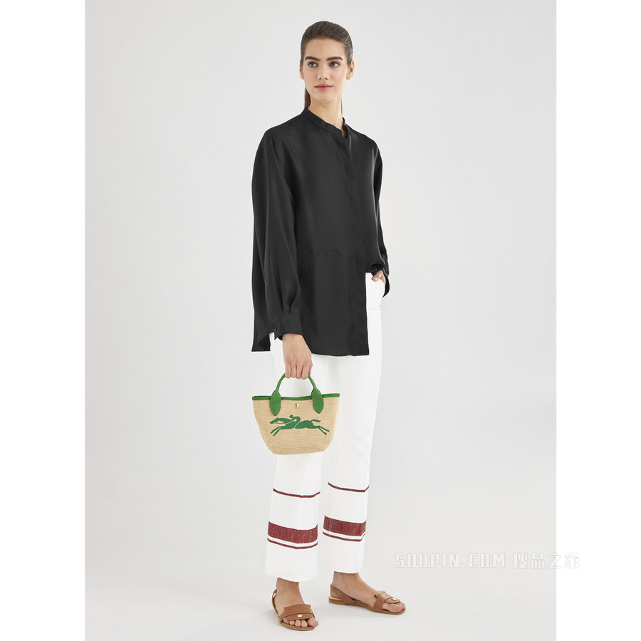 Le Pliage Paris - Saint-Tropez 水桶包 - 绿色