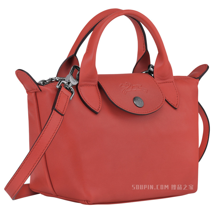 Le Pliage Cuir 手提包 XS - 橘色
