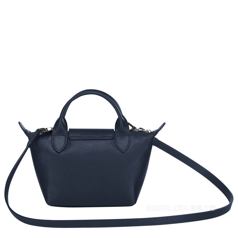 Le Pliage Cuir 手提包 XS - 蓝色