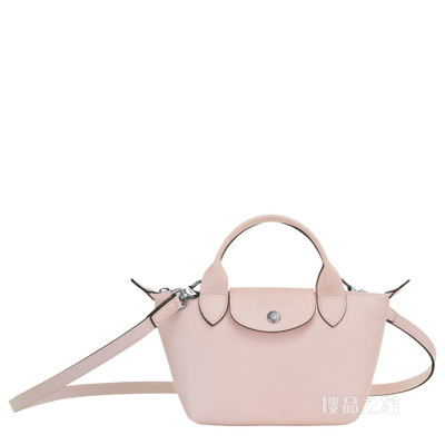 Le Pliage Cuir 手提包 XS - 粉红色