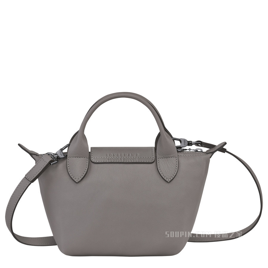 Le Pliage Cuir 手提包 XS - 灰色