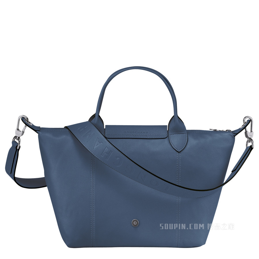 Le Pliage Cuir 手提包 S - 蓝色