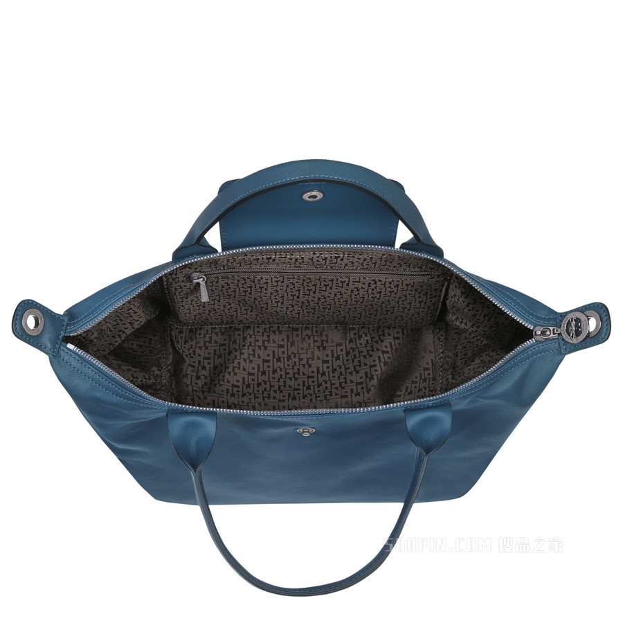 Le Pliage Cuir 手提包 S - 蓝色
