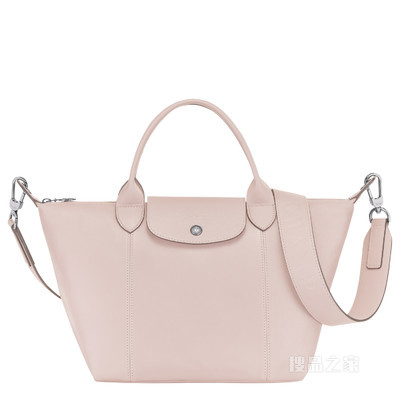 Le Pliage Cuir 手提包 S - 粉红色
