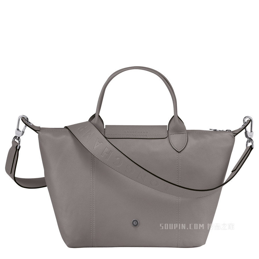 Le Pliage Cuir 手提包 S - 灰色