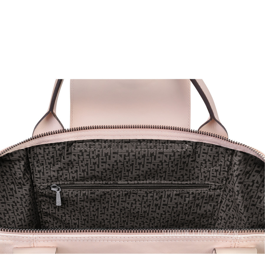 Le Pliage Cuir 手提包 M - 粉红色