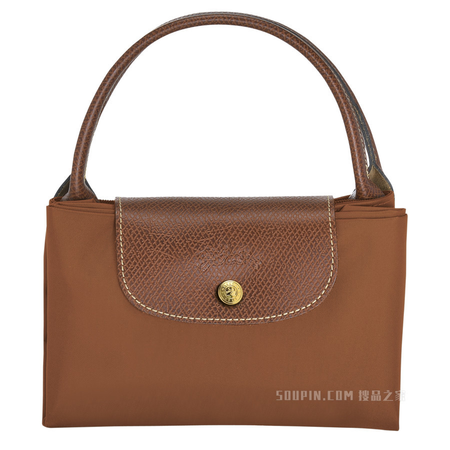 Le Pliage Original 手提包中号 - 棕色