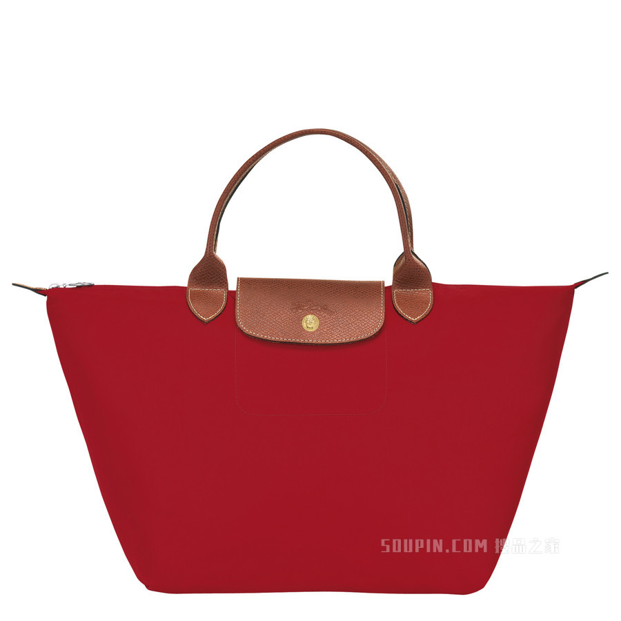 Le Pliage Original 手提包中号 - 红色
