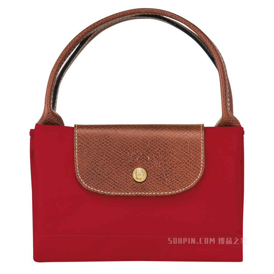 Le Pliage Original 手提包中号 - 红色