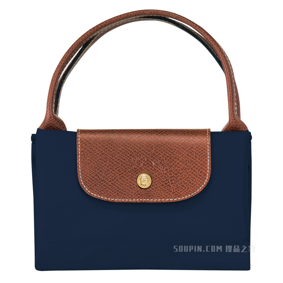 Le Pliage Original 手提包中号 - 蓝色