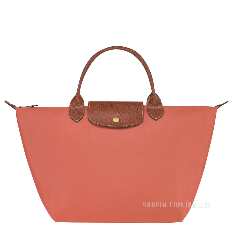 Le Pliage Original 手提包中号 - 粉红色