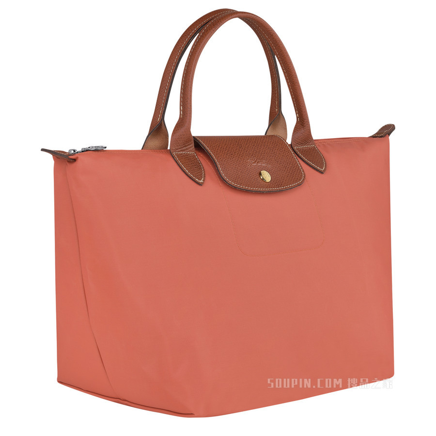 Le Pliage Original 手提包中号 - 粉红色
