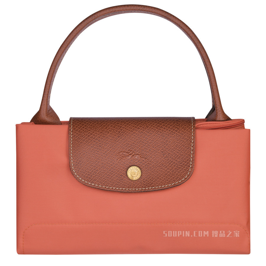 Le Pliage Original 手提包中号 - 粉红色
