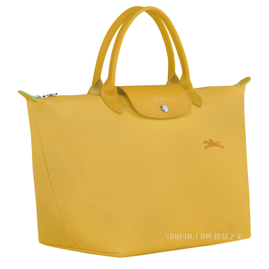 Le Pliage Green 手提包中号 - 黄色