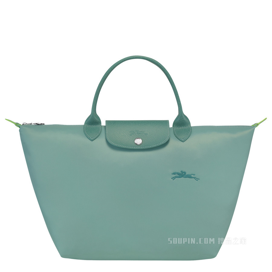 Le Pliage Green 手提包中号 - 蓝色