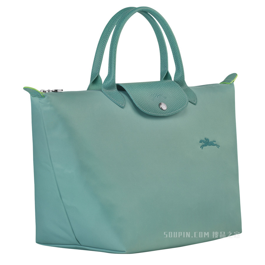Le Pliage Green 手提包中号 - 蓝色