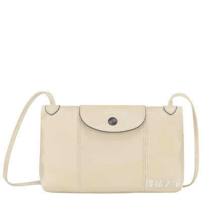 Le Pliage Cuir 斜挎包 - 米色