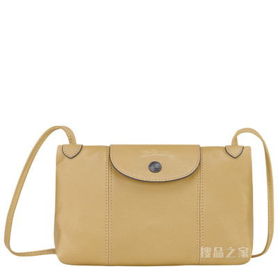 Le Pliage Cuir 斜挎包 - 米色