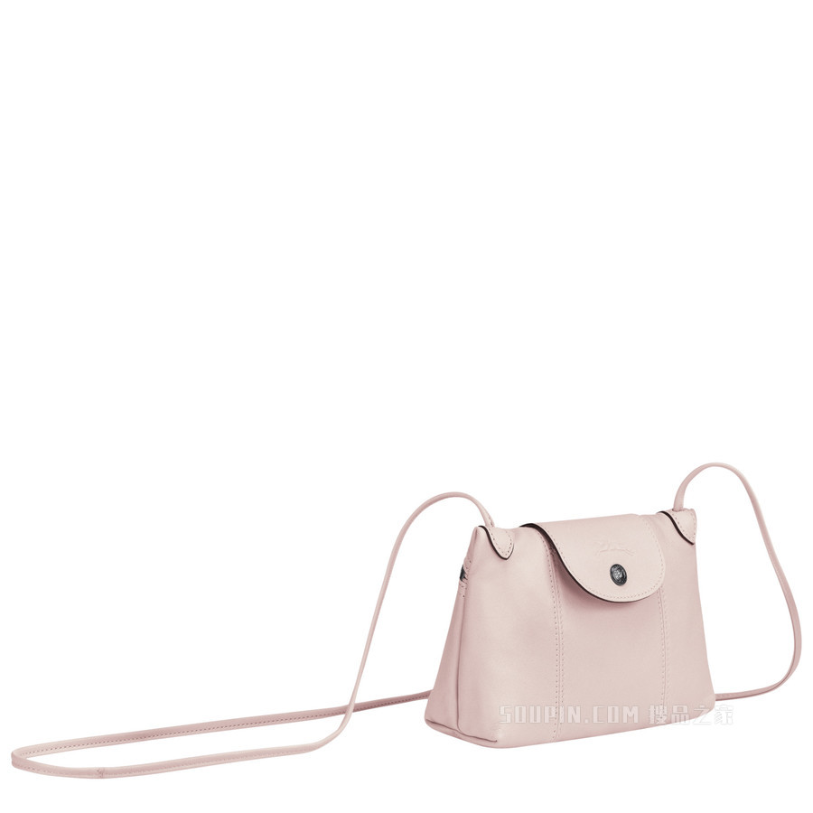 Le Pliage Cuir 斜挎包 - 粉红色