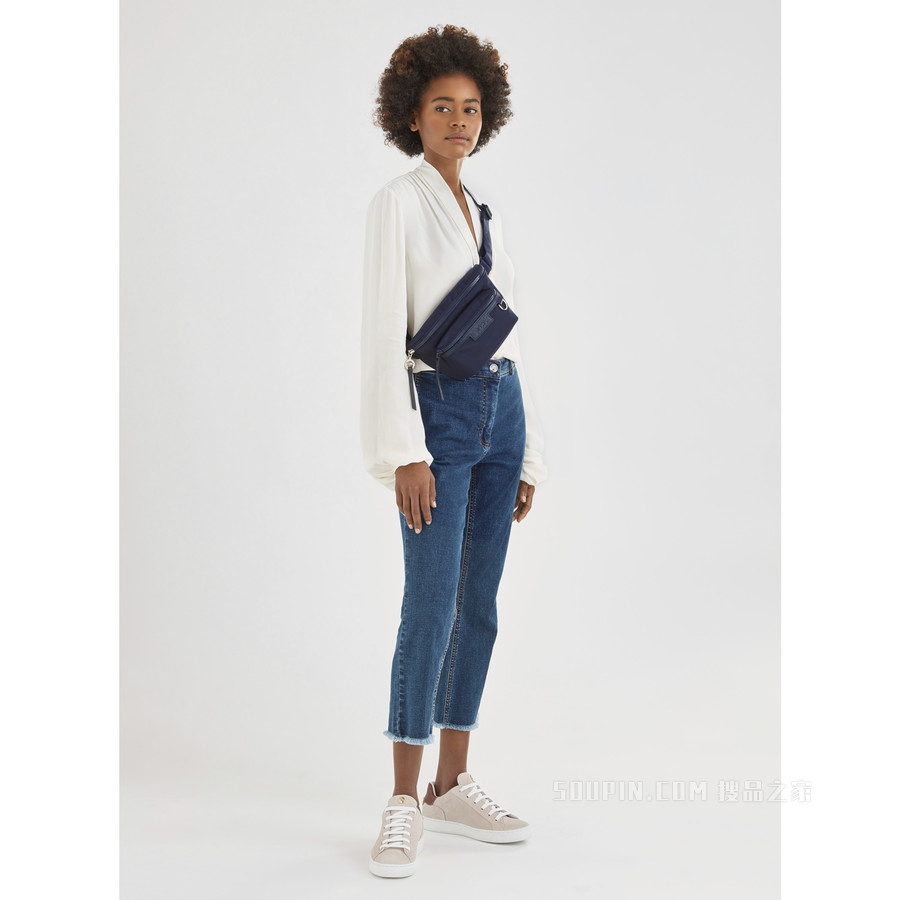 Le Pliage Néo 腰包中号 - 蓝色