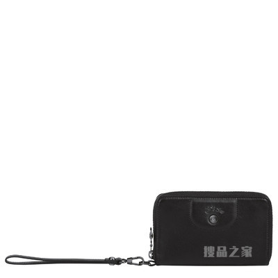 Le Pliage Cuir 紧凑型钱包 - 黑色