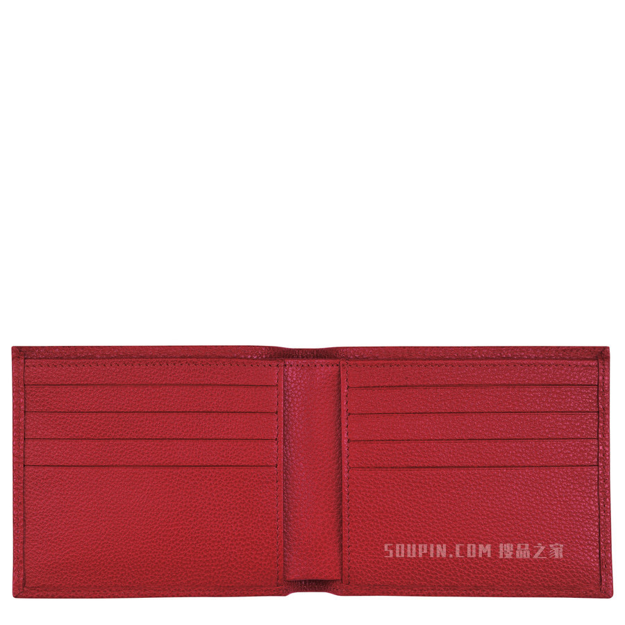 Le Foulonné 系列 钱包 - 红色