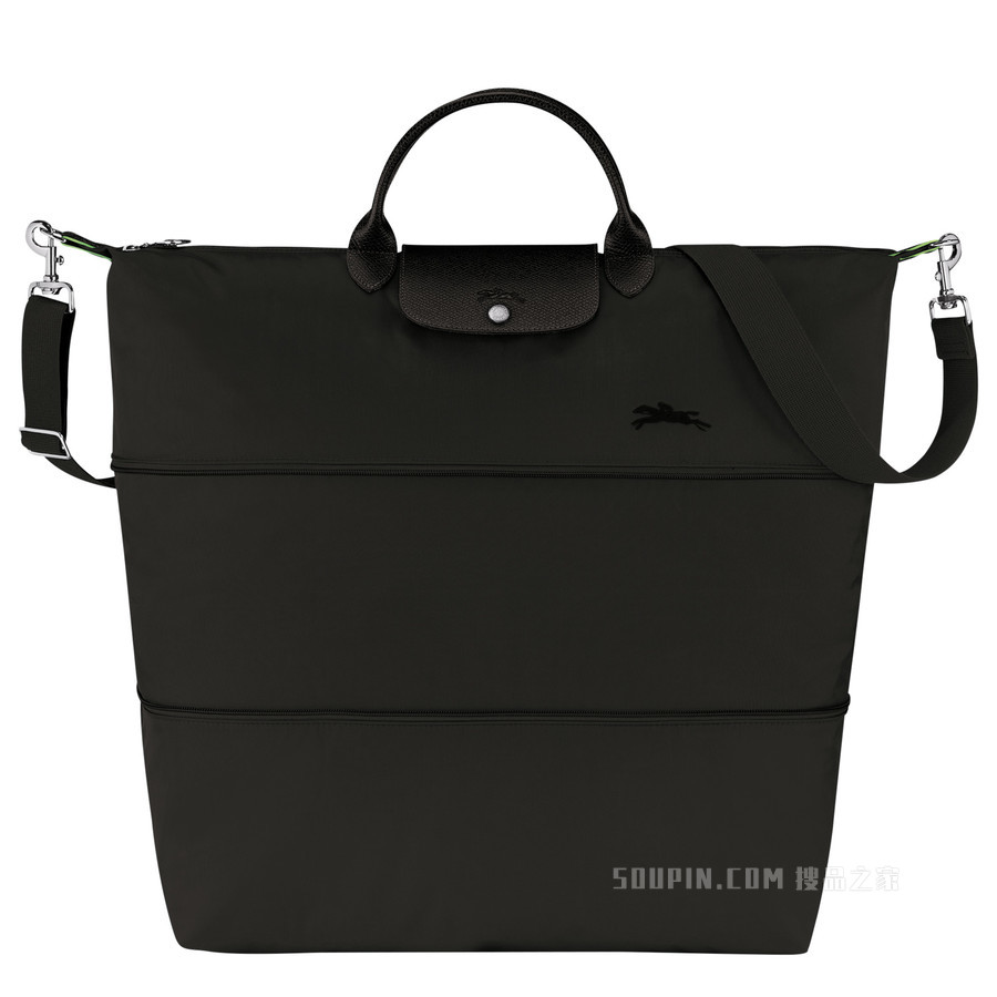Le Pliage Green 可扩展旅行包 - 黑色