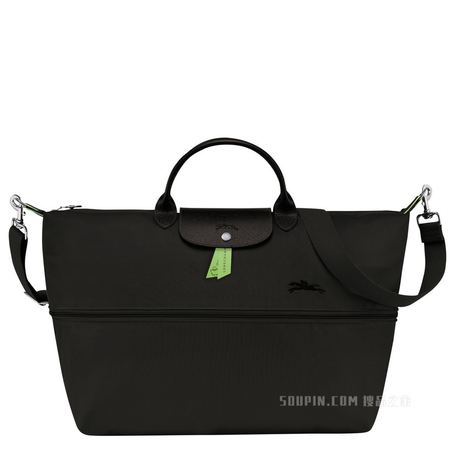 Le Pliage Green 可扩展旅行包 - 黑色
