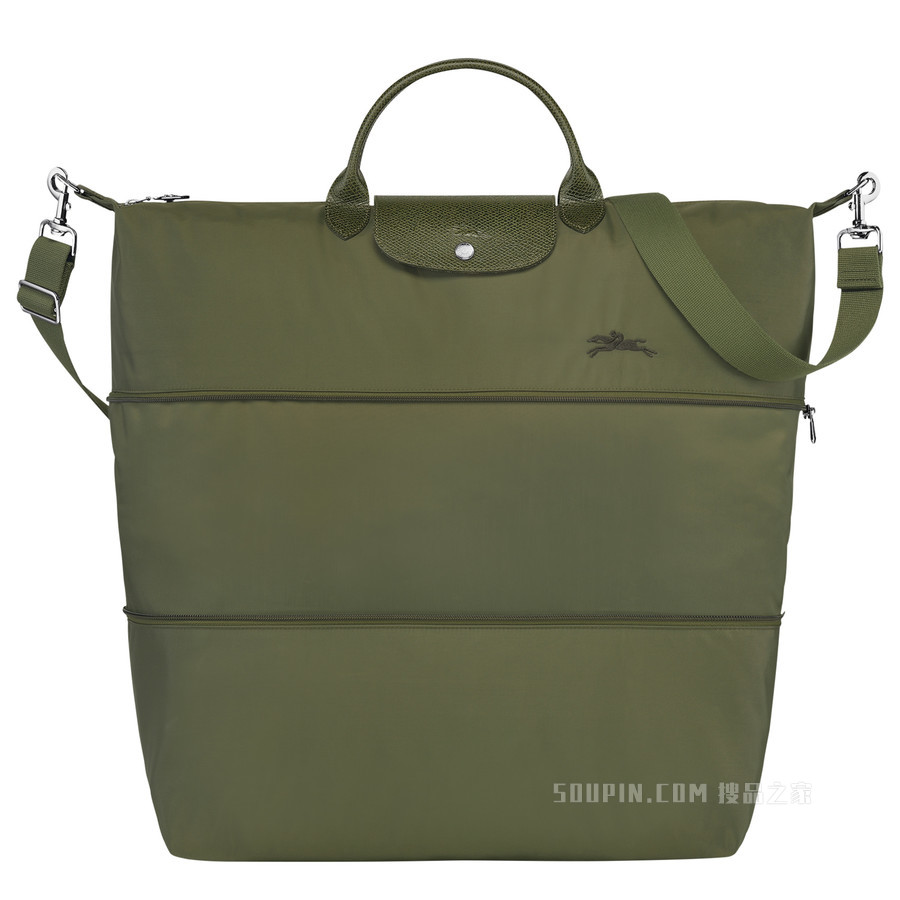 Le Pliage Green 可扩展旅行包 - 绿色