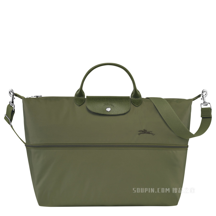 Le Pliage Green 可扩展旅行包 - 绿色