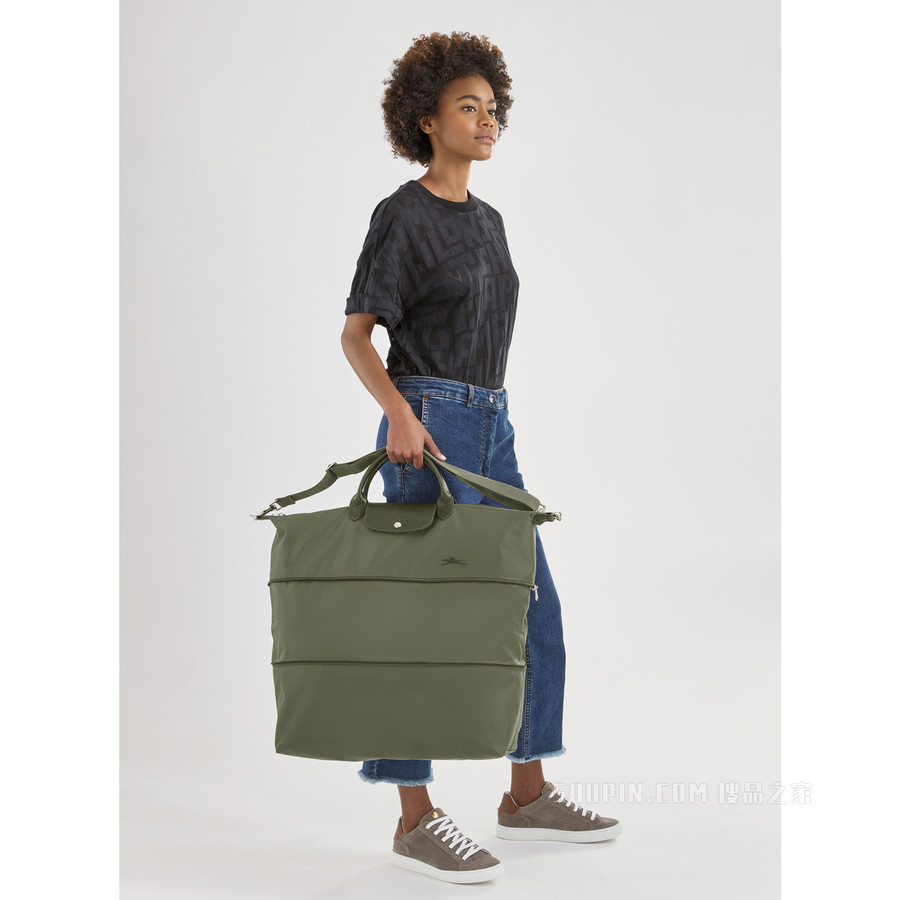 Le Pliage Green 可扩展旅行包 - 蓝色