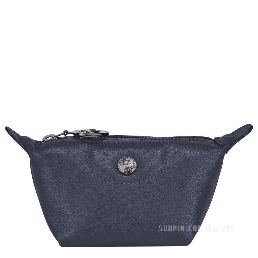 Le Pliage Cuir 零钱包 - 蓝色