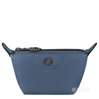 Le Pliage Cuir 零钱包 - 蓝色