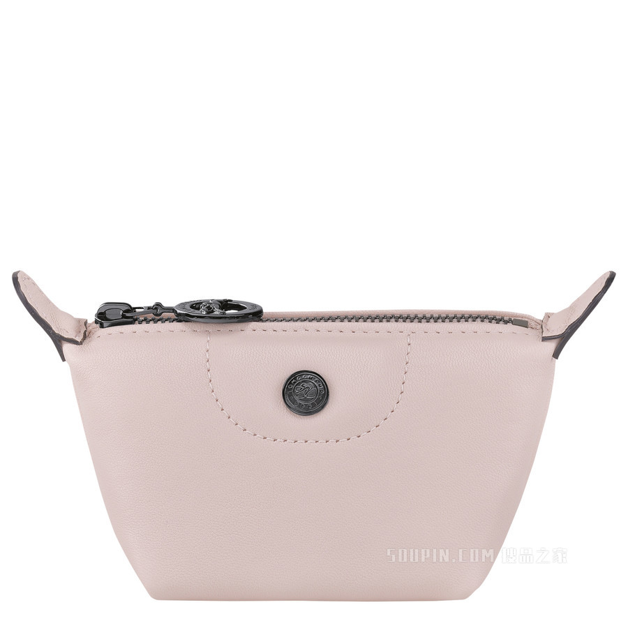 Le Pliage Cuir 零钱包 - 粉红色