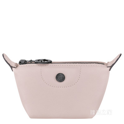 Le Pliage Cuir 零钱包 - 粉红色