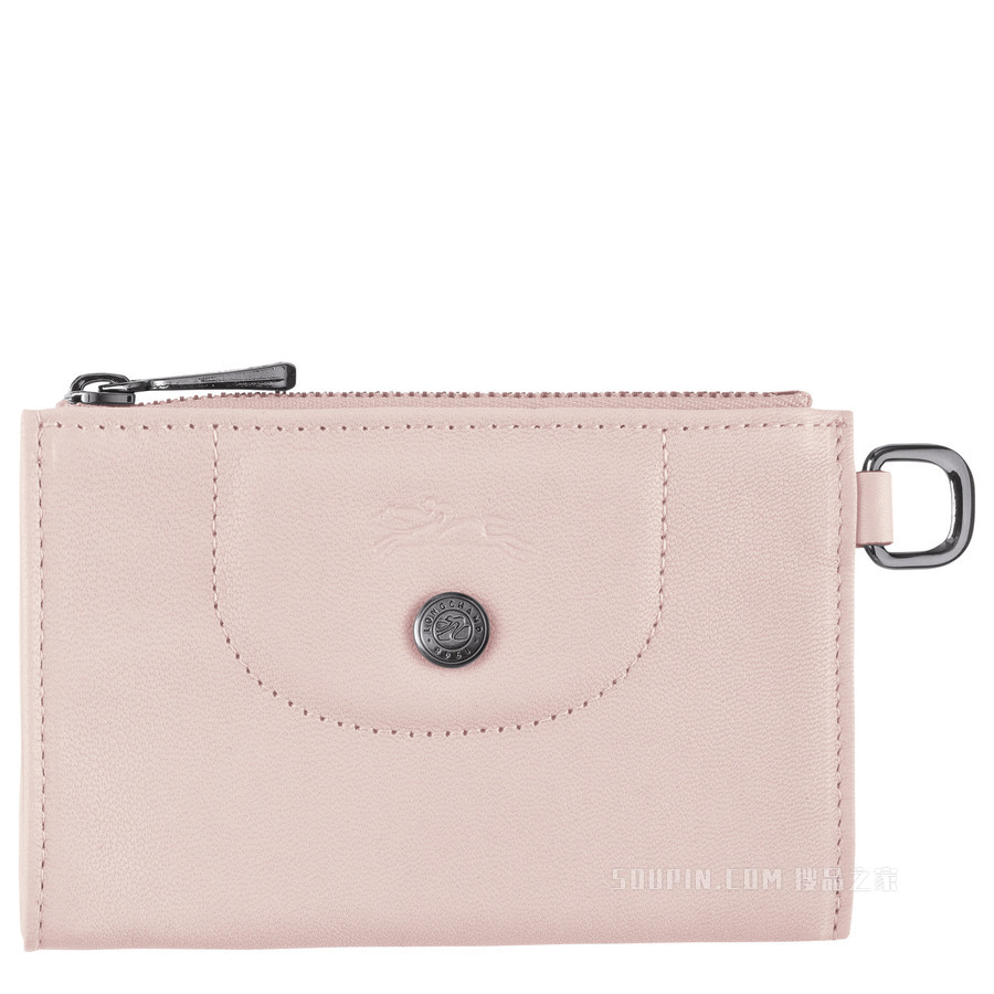 Le Pliage Cuir 钥匙包 - 粉红色