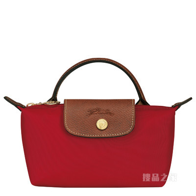 Le Pliage Original 手提小袋 - 红色