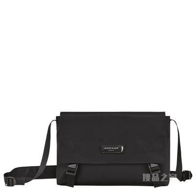 Le Pliage Energy 斜挎包中号 - 黑色