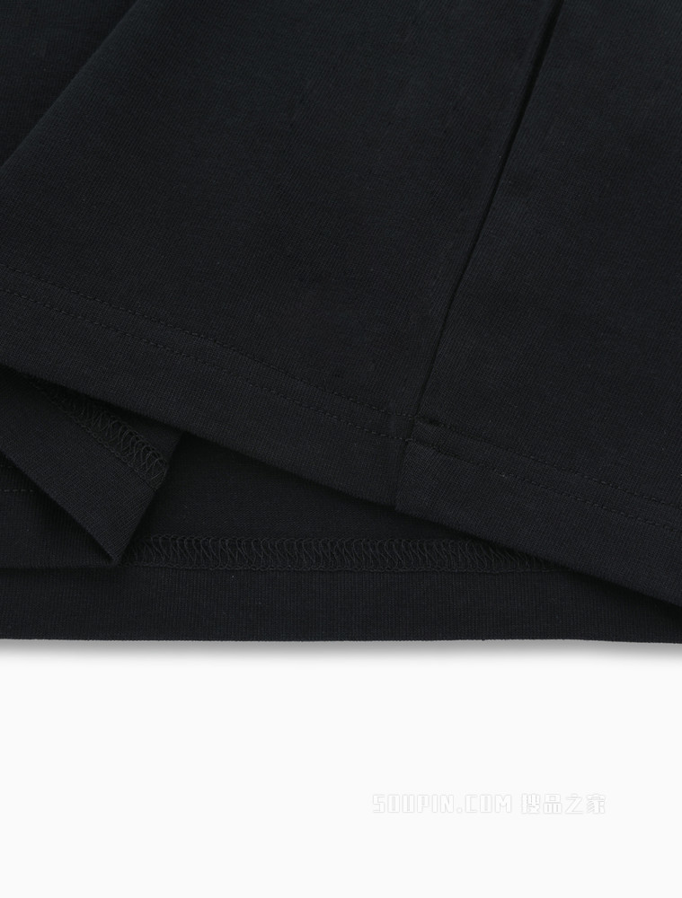 Calvin Klein 22春夏新款男士圆领纯棉简约胶质LOGO短袖T恤J320949