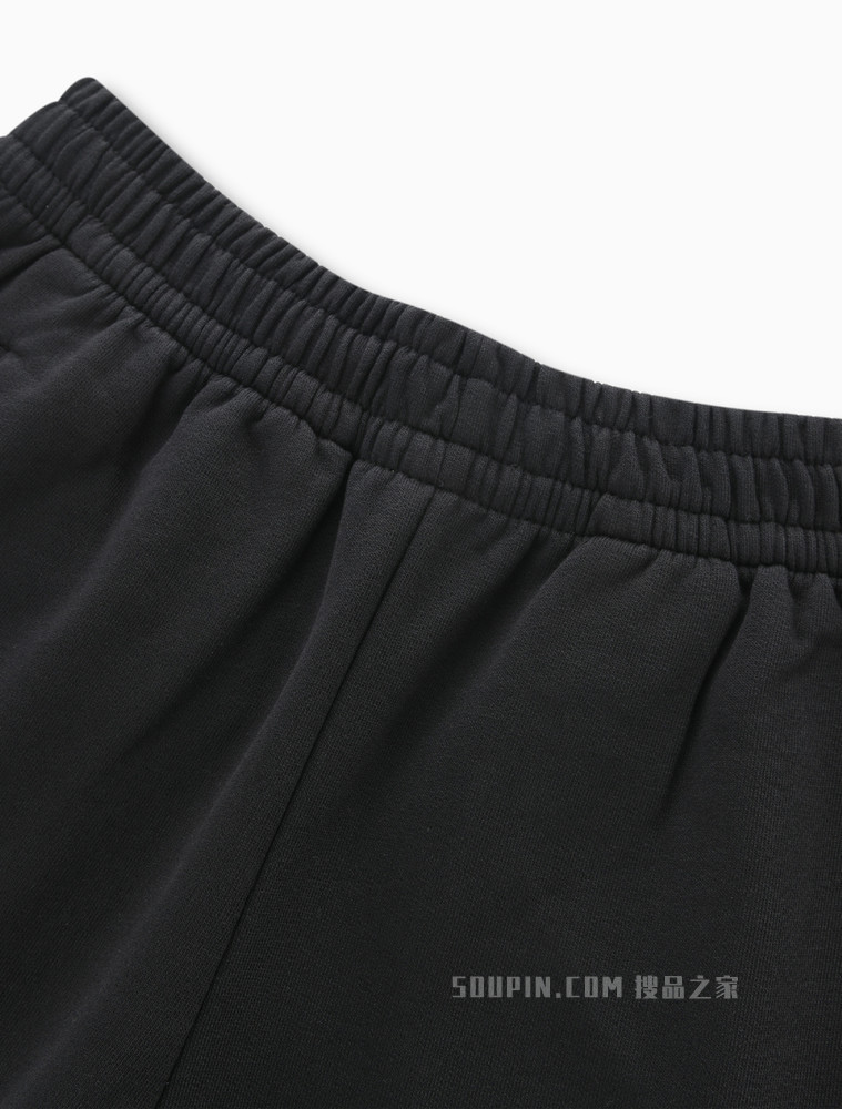 Calvin Klein 22春夏女士纯棉松紧抽绳束脚刺绣LOGO运动休闲裤40WH107