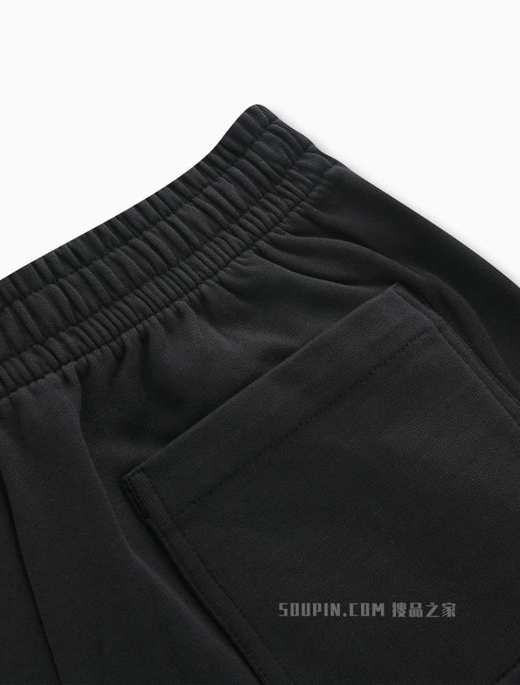 Calvin Klein 22春夏女士纯棉松紧抽绳束脚刺绣LOGO运动休闲裤40WH107