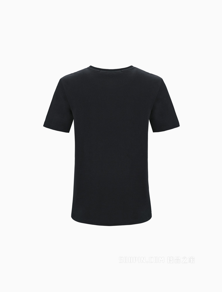 Calvin Klein 22春夏新款女士休闲圆领纯棉简约LOGO短袖T恤J218886