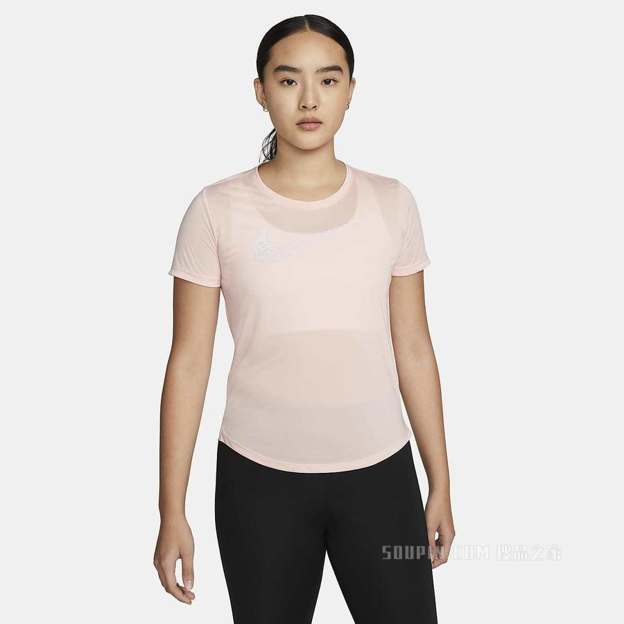 Nike Swoosh Run 女子短袖跑步上衣