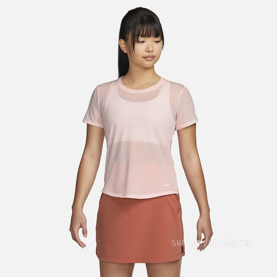 Nike Dri-FIT One Breathe 女子短袖训练上衣